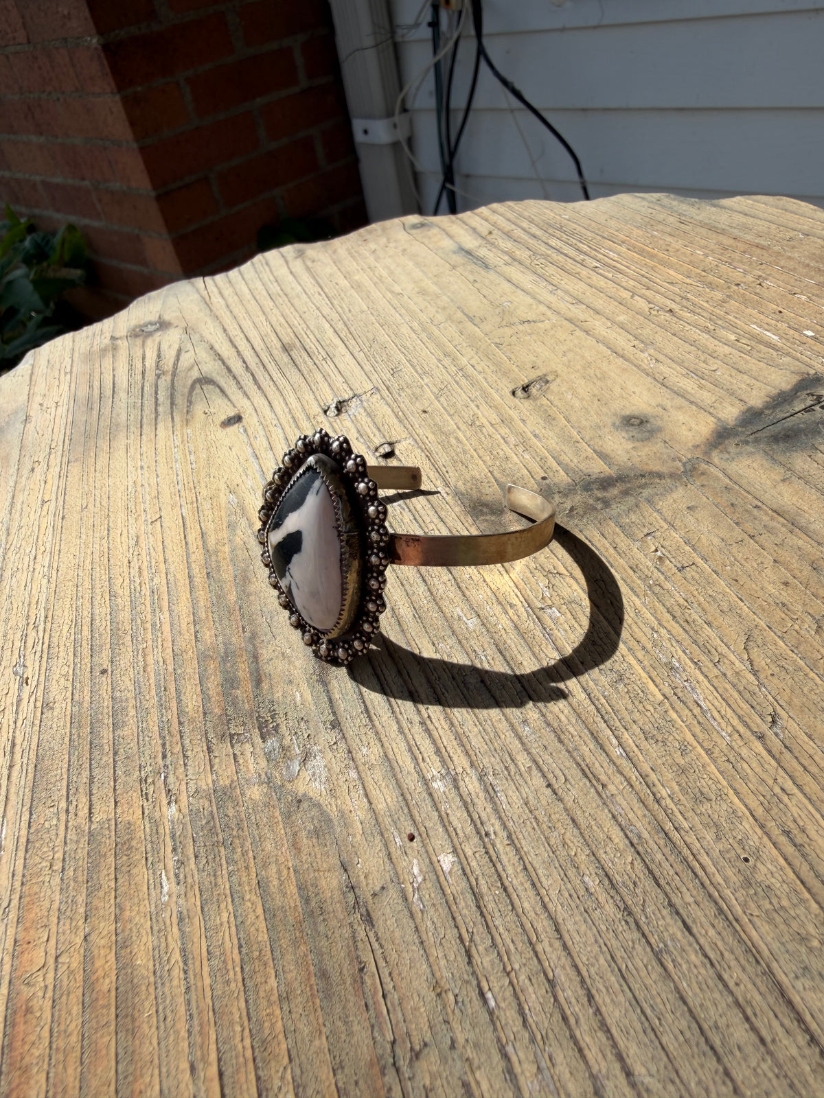 White Buffalo Cuff