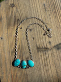 Three Stone Necklace