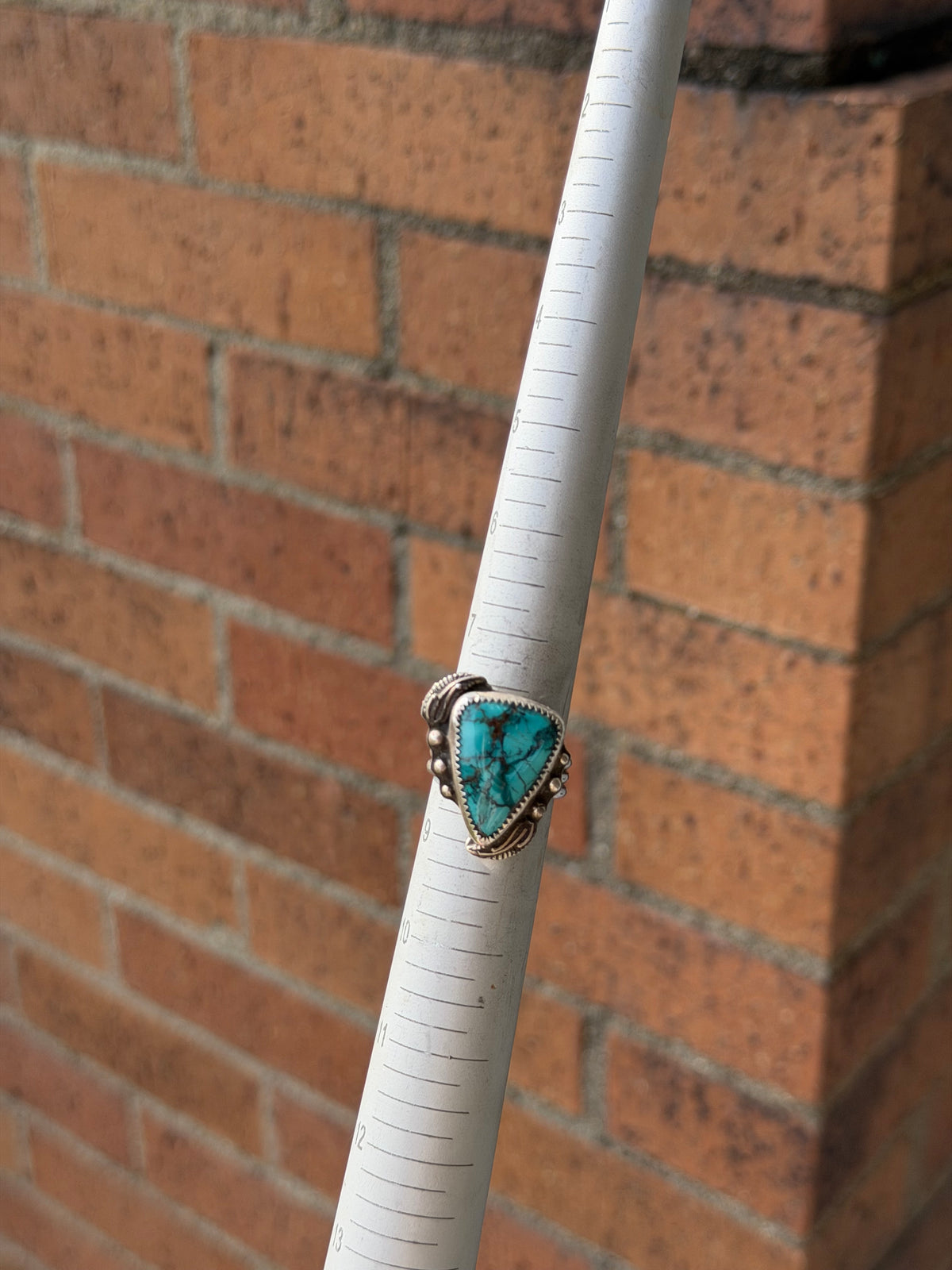 leafy Turquoise Ring