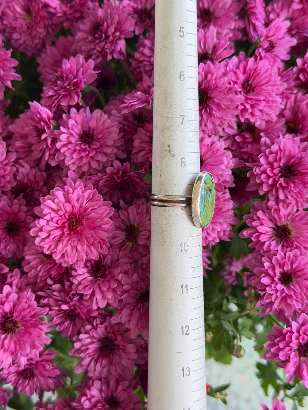 Green Turquoise Ring