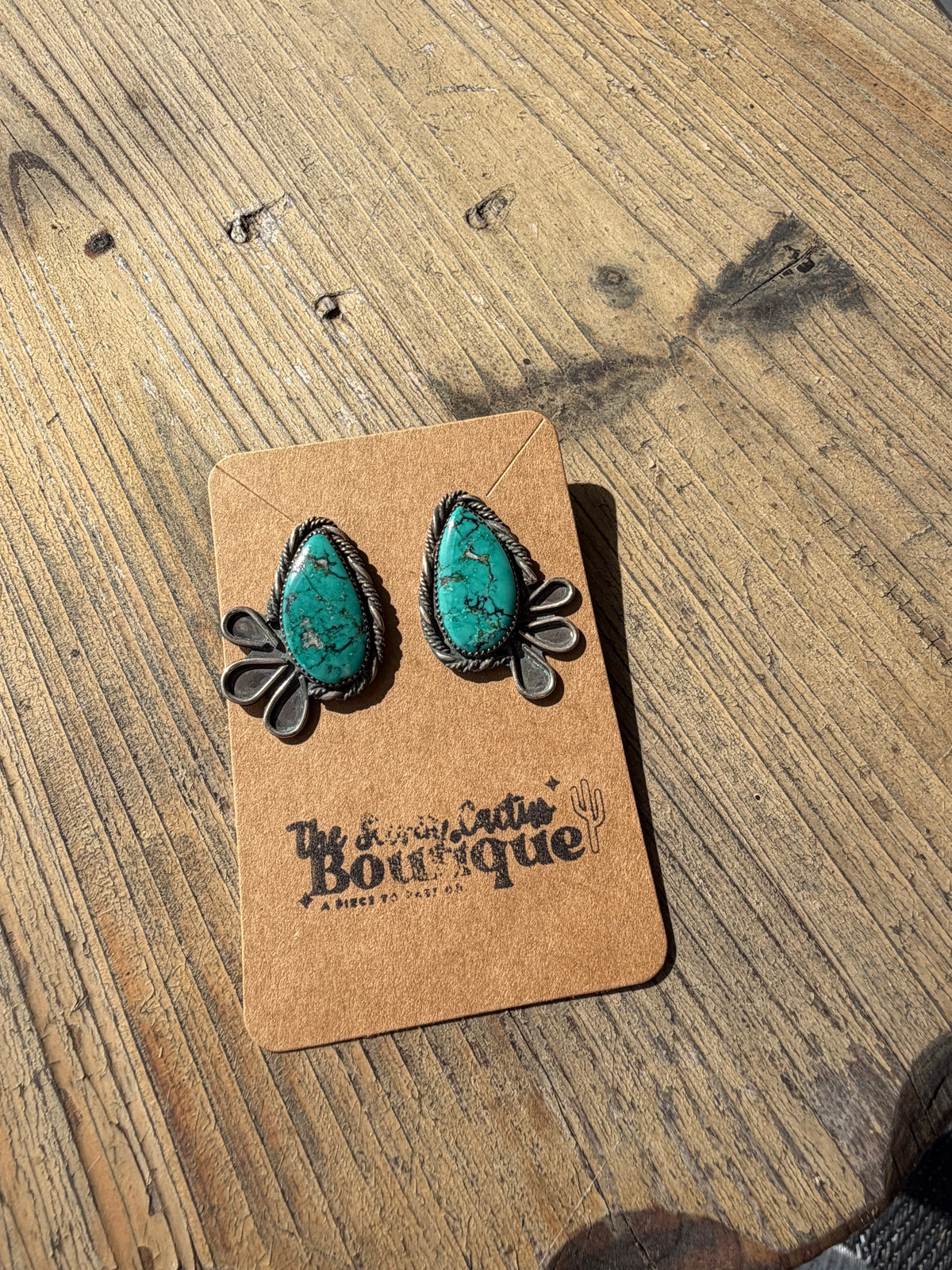 Teardrop Studs